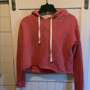 Crop top hoodie